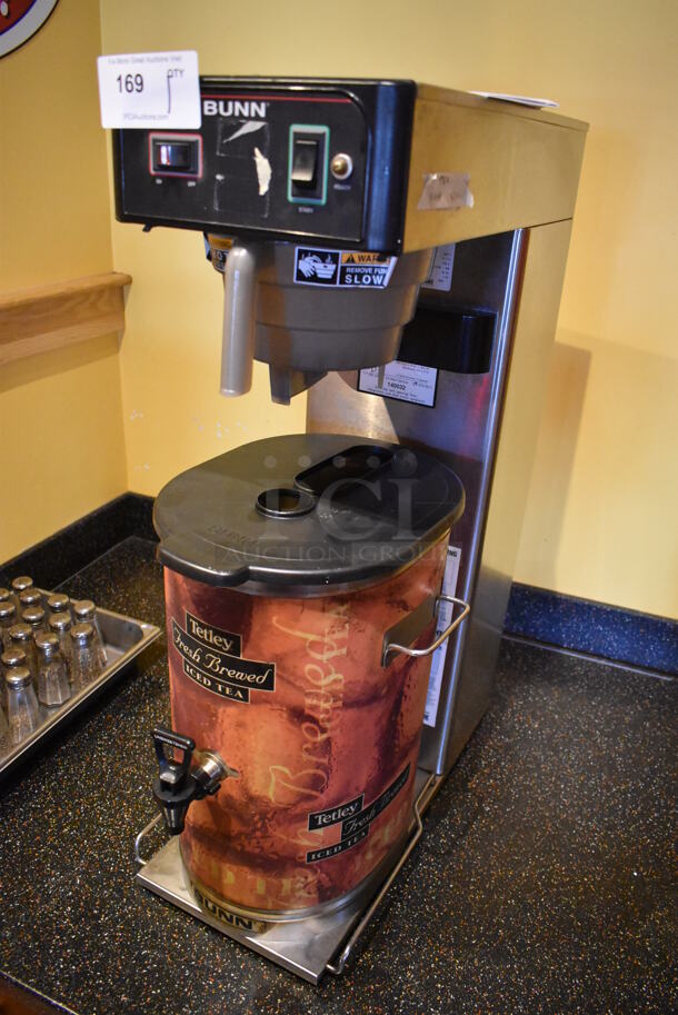 Bunn TB3Q Stainless Steel Commercial Countertop Iced Tea Machine w/ Beverage Holder Dispenser and Poly Brew Basket. 120 Volts, 1 Phase. (Dining Room) - Image 3 of 6