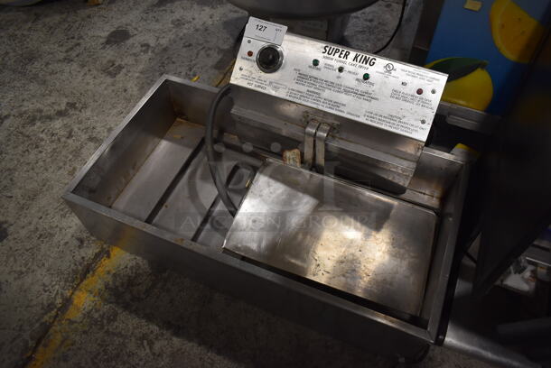 Super King 8088 Stainless Steel Commercial Funnel Cake Fryer. 208/240 Volts, 1 Phase. 35x22x15 - Image 3 of 6