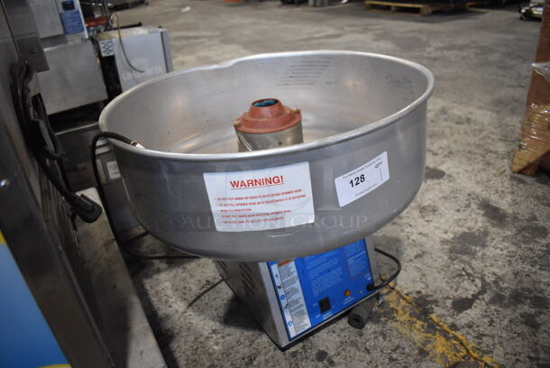 Auto Breeze Stainless Steel Commercial Countertop Cotton Candy Machine. 120 Volts, 1 Phase. 26x26x22. Tested and Working! - Image 3 of 7