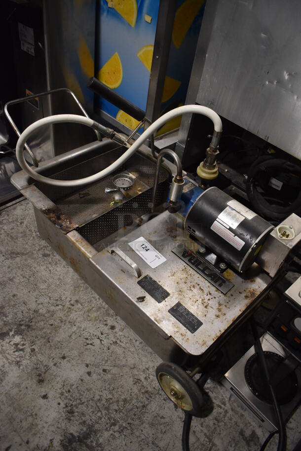 Vulcan Stainless Steel Commercial Oil Filtration System. 115/230 Volts, 1 Phase. 40x20x26 - Image 2 of 5
