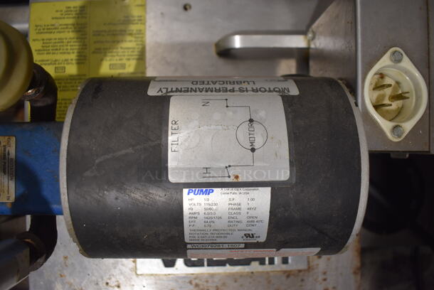 Vulcan Stainless Steel Commercial Oil Filtration System. 115/230 Volts, 1 Phase. 40x20x26 - Image 3 of 5