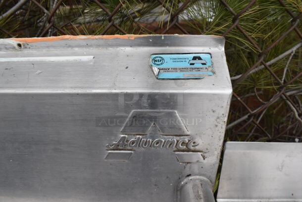 Advance Tabco Stainless Steel Commercial 3 Bay Sink w/ Handles. 59x27x46 - Image 6 of 6