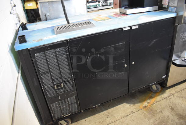 Perlick DDS60-IR Stainless Steel Commercial Direct Draw Kegerator on Commercial Casters. 115 Volts, 1 Phase. 64x30x45. Tested and Powers On But Does Not Get Cold - Image 2 of 6