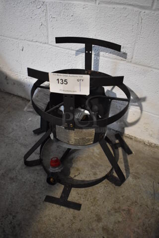 TF2089904-RG-00 Metal Propane Gas Powered Single Burner Stock Pot Range. 18x18x19 