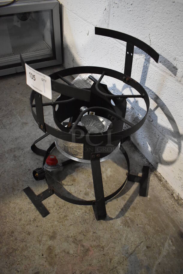 TF2089904-RG-00 Metal Propane Gas Powered Single Burner Stock Pot Range. 18x18x19  - Image 2 of 4