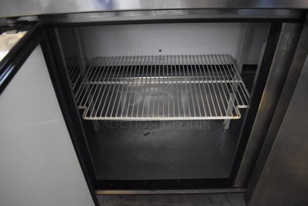 True TSSU-72-18 Stainless Steel Commercial Sandwich Salad Prep Table Bain Marie Mega Top on Commercial Casters. 115 Volts, 1 Phase. 72x30x42. Tested and Working! - Image 5 of 8