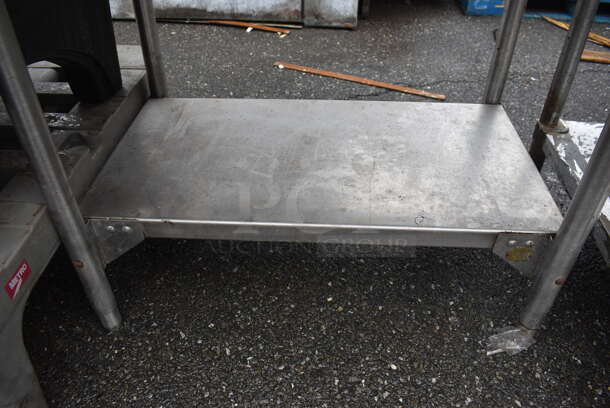 Stainless Steel Table w/ Drawer and Under Shelf. 36x24x35 - Image 3 of 4