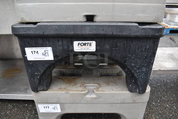 Black Poly Dunnage Rack. 30x22x12 - Image 2 of 3