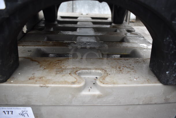 Metro Gray Poly Dunnage Rack. 36x22x12 - Image 4 of 4