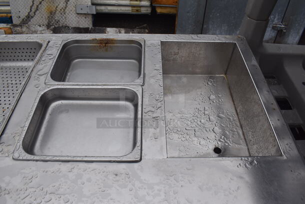 Stainless Steel Commercial Steam Table w/ Under Shelf. 60x32x33 - Image 2 of 5