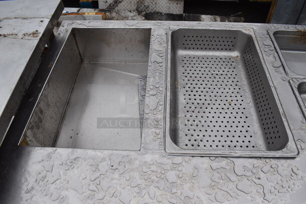 Stainless Steel Commercial Steam Table w/ Under Shelf. 60x32x33 - Image 3 of 5