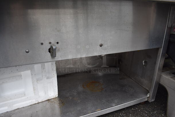Stainless Steel Commercial Steam Table w/ Under Shelf. 60x32x33 - Image 5 of 5