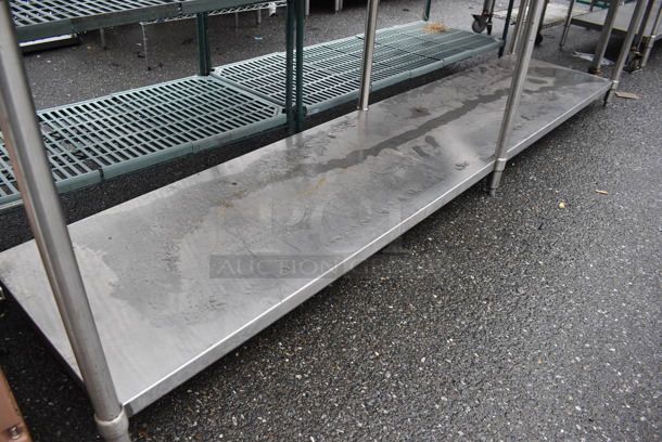 Stainless Steel Table w/ Metal Under Shelf. 120x30x36 - Image 3 of 3
