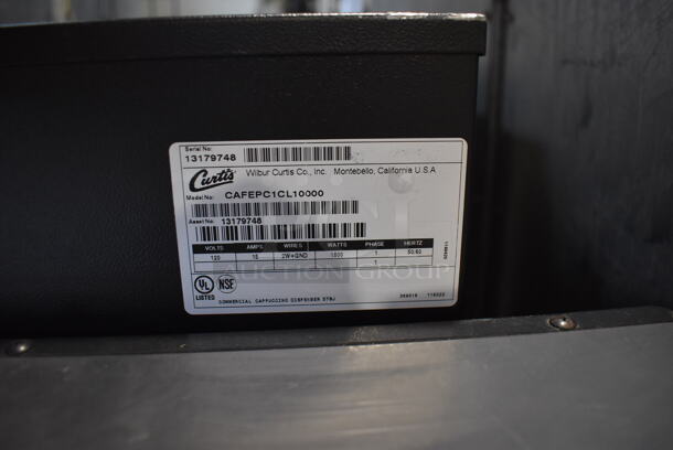 Curtis CAFEPC1CL10000 Stainless Steel Commercial Countertop Cappuccino Machine. 120 Volts, 1 Phase. 10x23x31 - Image 5 of 5