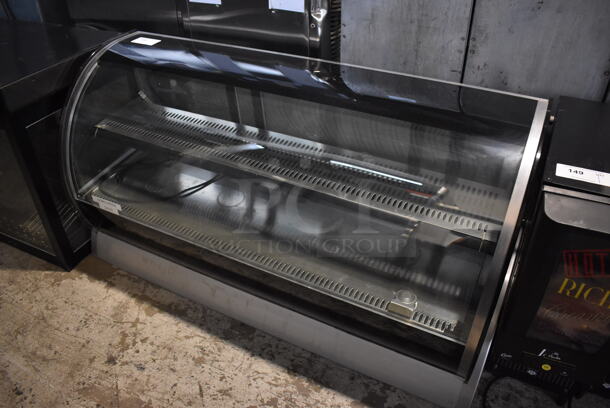 Vollrath RDE8160 Metal Commercial Countertop Display Merchandiser. 115 Volts, 1 Phase. 57x22x31. Tested and Powers On But Does Not Get Cold