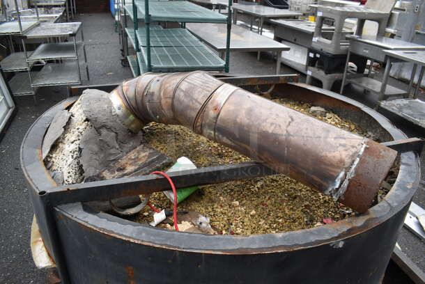 Metal Commercial Wood Fired / Gas Fired Pizza Oven. 69x69x36 - Image 4 of 6