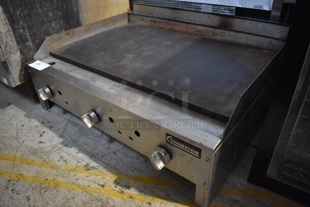 Connerton Stainless Steel Commercial Countertop Natural Gas Powered Flat Top Griddle. 36x30x14.5