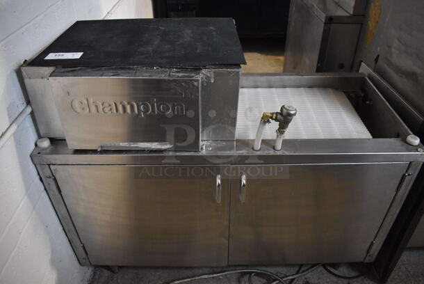Champion CG4R Stainless Steel Commercial Glass Washer. 230 Volts. 48x23x33 - Image 5 of 8