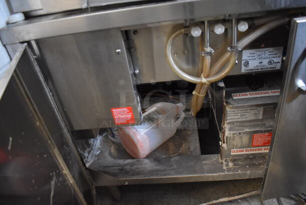 Champion CG4R Stainless Steel Commercial Glass Washer. 230 Volts. 48x23x33 - Image 7 of 8