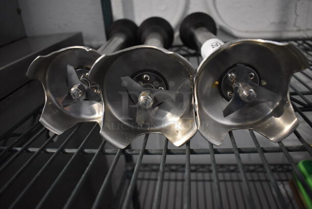 3 Stainless Steel Commercial Immersion Blades. 3.5x3.5x15. 3 Times Your Bid! - Image 3 of 3