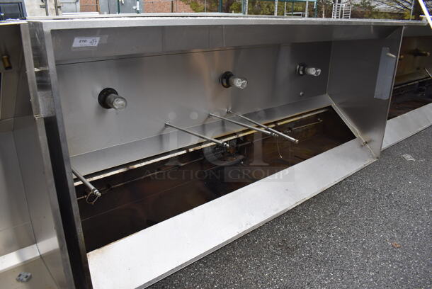 10' CaptiveAire Stainless Steel Commercial Grease Hood. 120x31x55 - Image 4 of 7