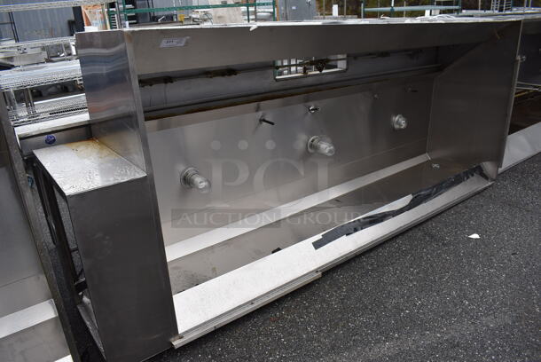 10' CaptiveAire 5430 ND-2-BR Stainless Steel Commercial Grease Hood. 132x31x55 - Image 1 of 8