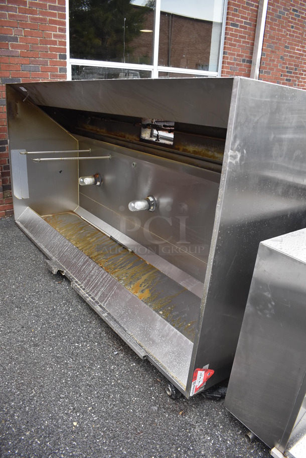 9' CaptiveAire Stainless Steel Commercial Grease Hood. 108x31x55 - Image 2 of 6