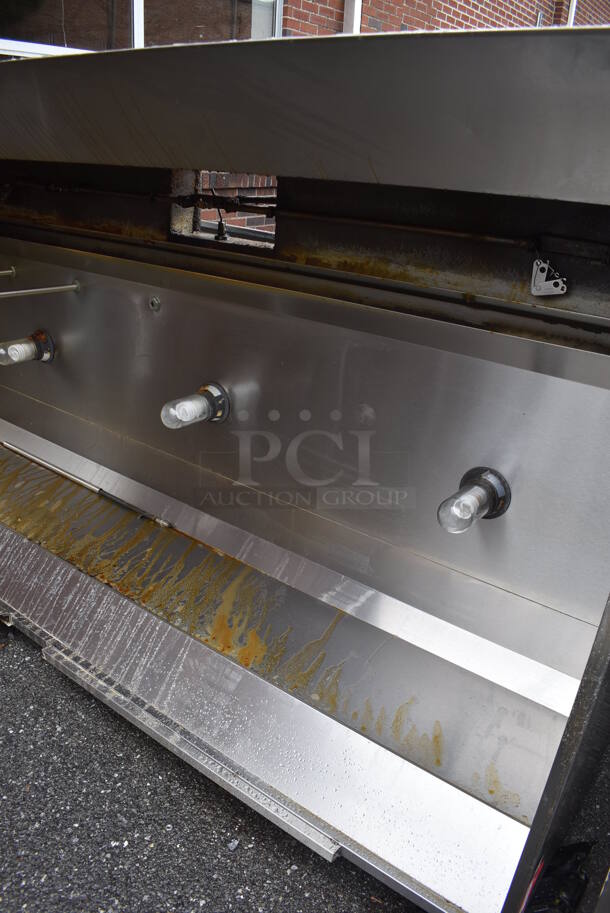 9' CaptiveAire Stainless Steel Commercial Grease Hood. 108x31x55 - Image 3 of 6