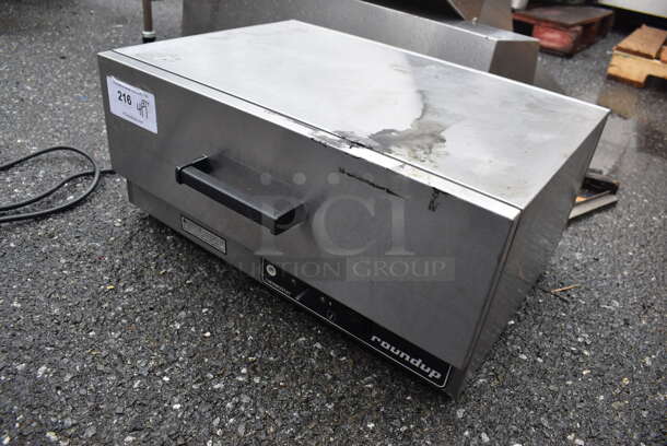 Roundup WD-21A Stainless Steel Commercial Warming Drawer. 120 Volts, 1 Phase. 22x16x10. Tested and Does Not Power On - Image 2 of 6