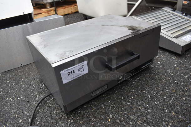 Roundup WD-21A Stainless Steel Commercial Warming Drawer. 120 Volts, 1 Phase. 22x16x10. Tested and Does Not Power On - Image 3 of 6