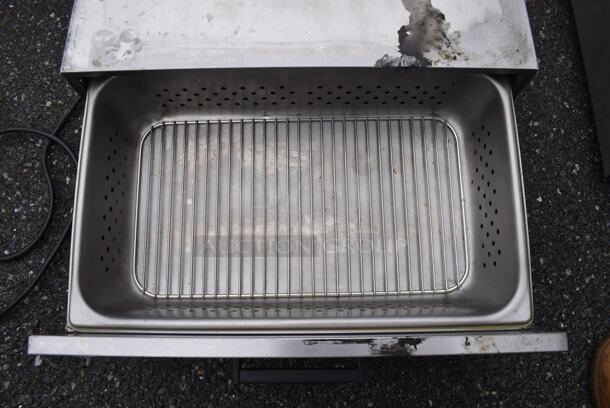 Roundup WD-21A Stainless Steel Commercial Warming Drawer. 120 Volts, 1 Phase. 22x16x10. Tested and Does Not Power On - Image 4 of 6