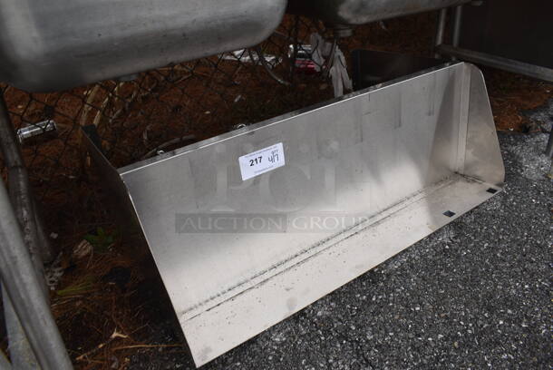 Stainless Steel Shelf. 36x13x24 - Image 2 of 4