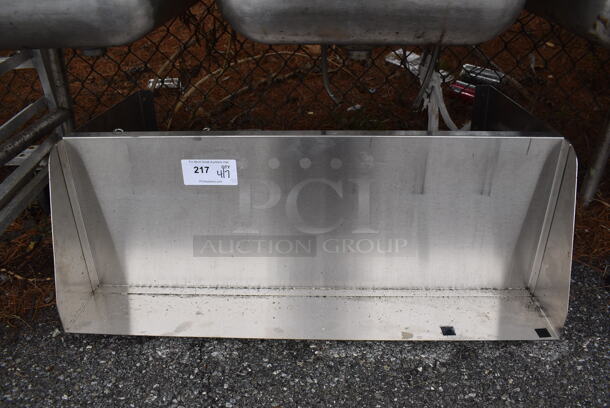 Stainless Steel Shelf. 36x13x24 - Image 3 of 4
