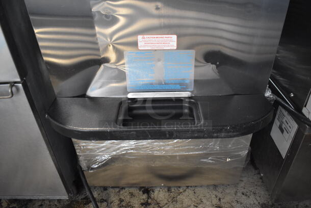 2012 Taylor C723-33 Stainless Steel Commercial Floor Style Water Cooled 2 Flavor Soft Serve Ice Cream Machine on Commercial Casters. 208-230 Volts, 3 Phase. 23x35x56 - Image 5 of 9