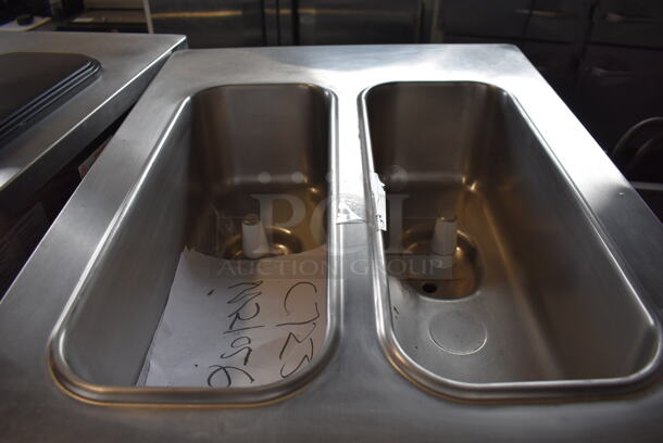 2012 Taylor C723-33 Stainless Steel Commercial Floor Style Water Cooled 2 Flavor Soft Serve Ice Cream Machine on Commercial Casters. Missing Parts. 208-230 Volts, 3 Phase. 23x35x56 - Image 7 of 9