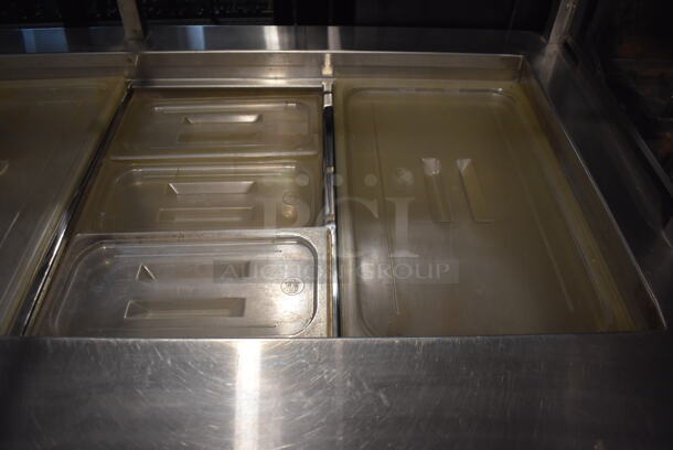 Marlo Stainless Steel Commercial Refrigerated Buffet Station. 60x30x51. Tested and Working! - Image 6 of 9