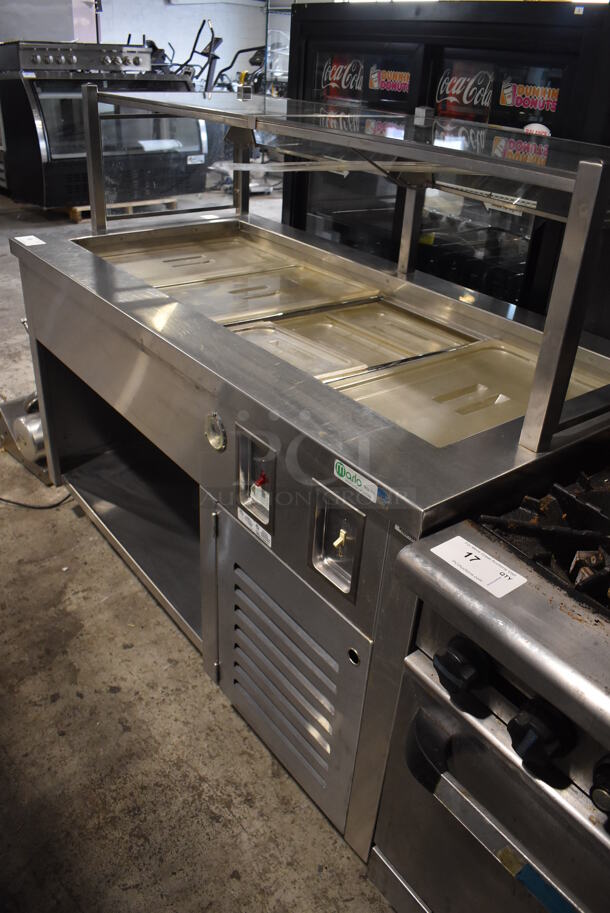 Marlo Stainless Steel Commercial Refrigerated Buffet Station. 60x30x51. Tested and Working! - Image 7 of 9