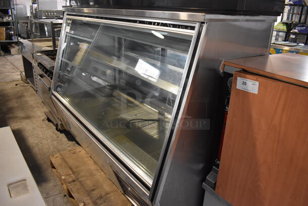 2012 Leader HDL72 S/C Stainless Steel Commercial Floor Style Deli Display Case Merchandiser. 115 Volts, 1 Phase. 72x34x53. Tested and Working! - Image 3 of 6