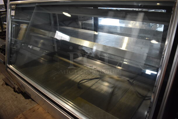 2012 Leader HDL72 S/C Stainless Steel Commercial Floor Style Deli Display Case Merchandiser. 115 Volts, 1 Phase. 72x34x53. Tested and Working! - Image 4 of 6