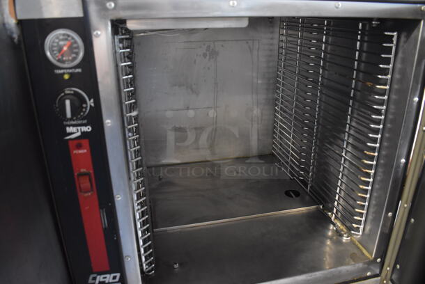 Metro C190 Metal Commercial Holding Cabinet on Commercial Casters. 30x30x49. Tested and Working! - Image 4 of 5