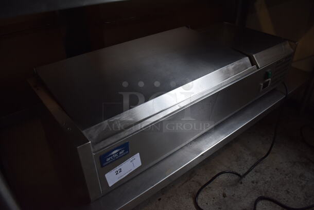 Arctic Air ACP40 Stainless Steel Commercial Countertop Refrigerated Rail. 115 Volts, 1 Phase. 40x17x12. Tested and Working! - Image 4 of 7