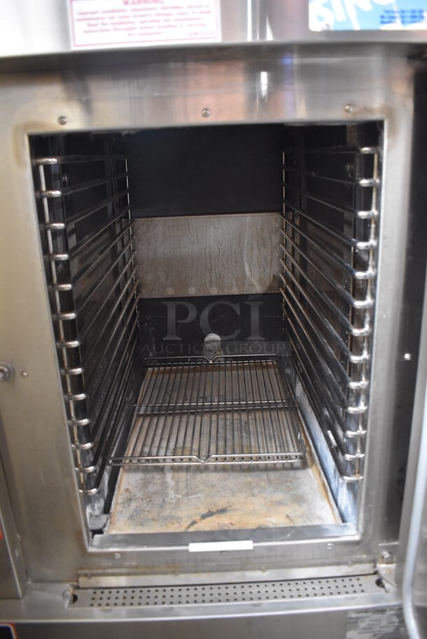 Market Forge SIRIUS II-6 Stainless Steel Commercial Single Door Natural Gas Powered Steam Cabinet. 27,000 BTU. 24x31x44 - Image 5 of 7
