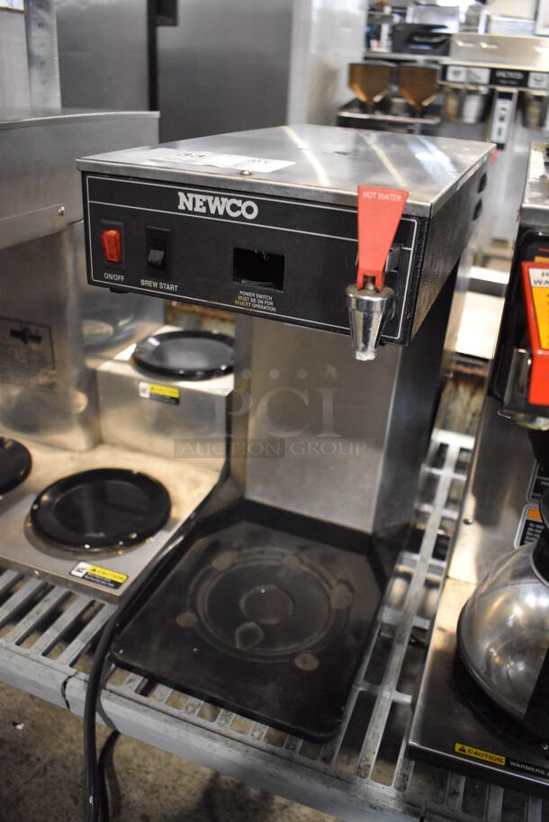 Newco ACE-TC Stainless Steel Commercial Coffee Machine w/ Hot Water Dispenser. 120 Volts, 1 Phase. 9x20x19 - Image 2 of 4