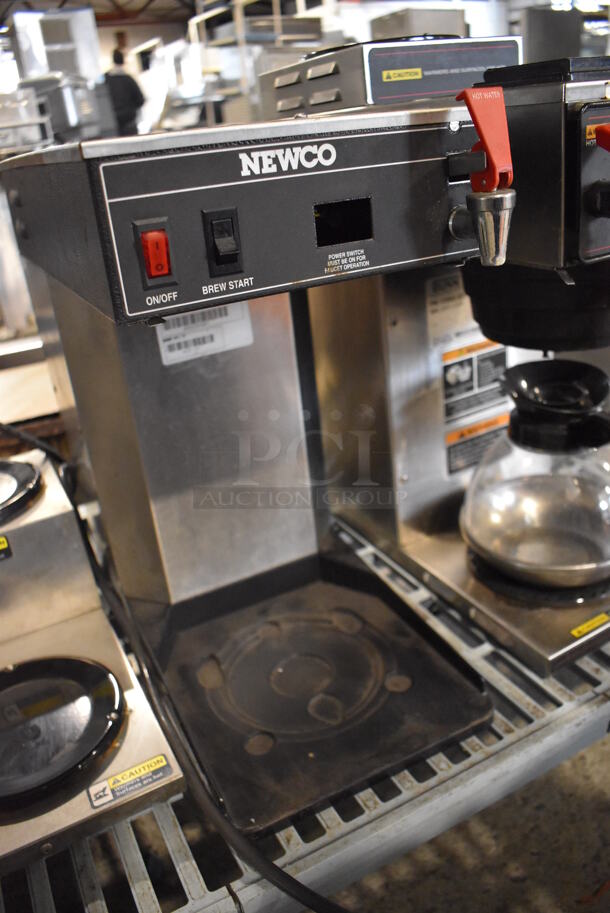 Newco ACE-TC Stainless Steel Commercial Coffee Machine w/ Hot Water Dispenser. 120 Volts, 1 Phase. 9x20x19 - Image 4 of 4