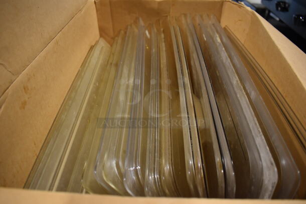 ALL ONE MONEY! Lot of Various Poly Lids! - Image 2 of 5