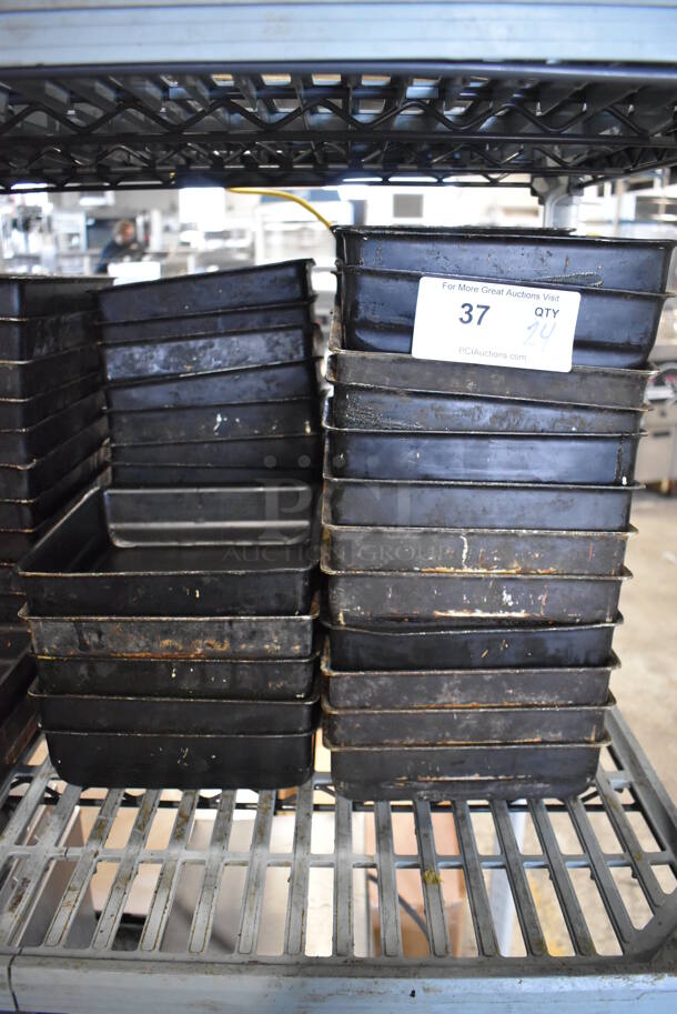 24 Metal Square Baking Pans. 9x9x2. 24 Times Your Bid! - Image 3 of 3