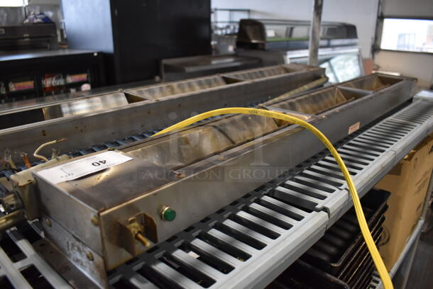 American Permanent Ware FD-48 Stainless Steel Commercial Heat Strip. 120 Volts, 1 Phase. 48x16x3 - Image 2 of 4