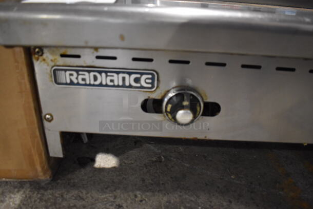 Radiance Stainless Steel Commercial Countertop Natural Gas Powered Flat Top Griddle. 36x29x16 - Image 5 of 6