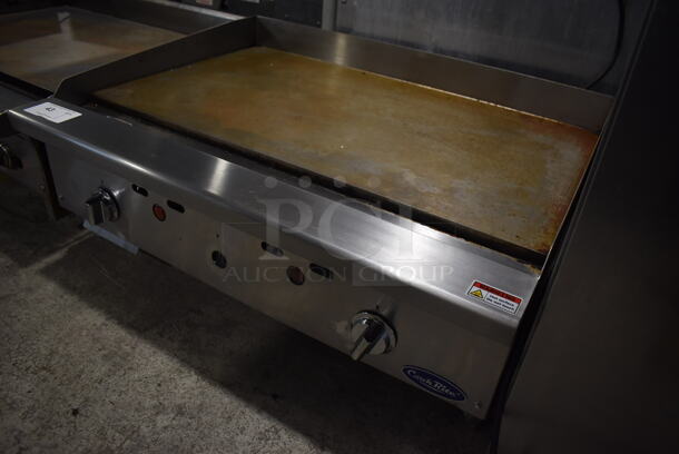 Cook Rite ATMG-36T Stainless Steel Commercial Countertop Natural Gas Powered Flat Top Griddle. 36x29x16 - Image 4 of 5