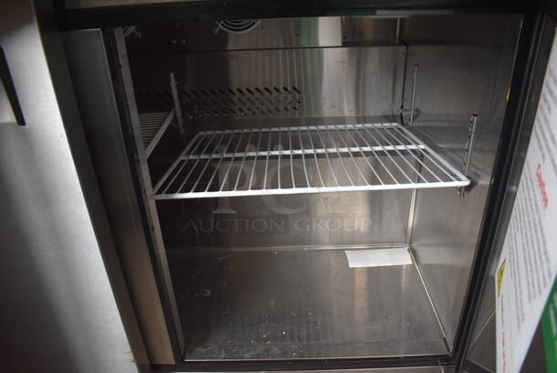 Atosa MSF8306GR Stainless Steel Commercial Sandwich Salad Prep Table Bain Marie Mega Top on Commercial Casters. 115 Volts, 1 Phase. 48x37x48. Tested and Working! - Image 5 of 7